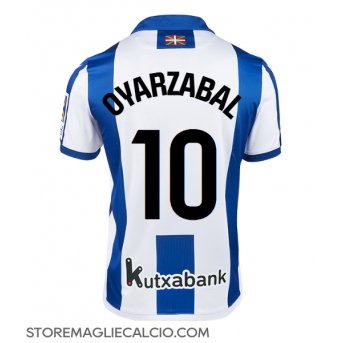 Real Sociedad Mikel Oyarzabal #10 Maglia Gara Casa Repliche 2024-25